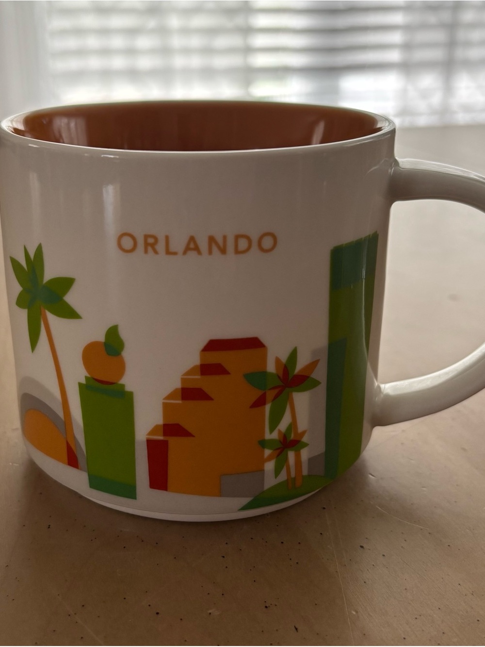 Starbucks “ORLANDO“ You Are Here Collection Coffee Mug. 2013 Excellent Cond